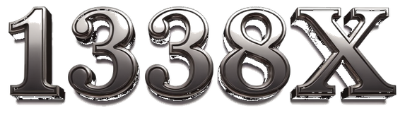 1338x logo